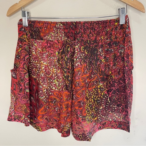 NWT JUNGLEE BILLEE Boho Print‎ Cotton Shorts, SM/MED - Picture 5 of 6